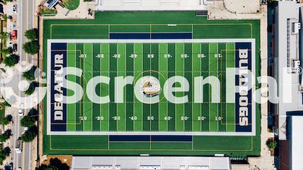 Aerial Photography Of Football Field