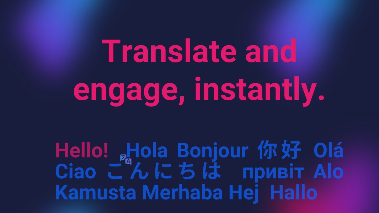 New: Captions in over 150 languages