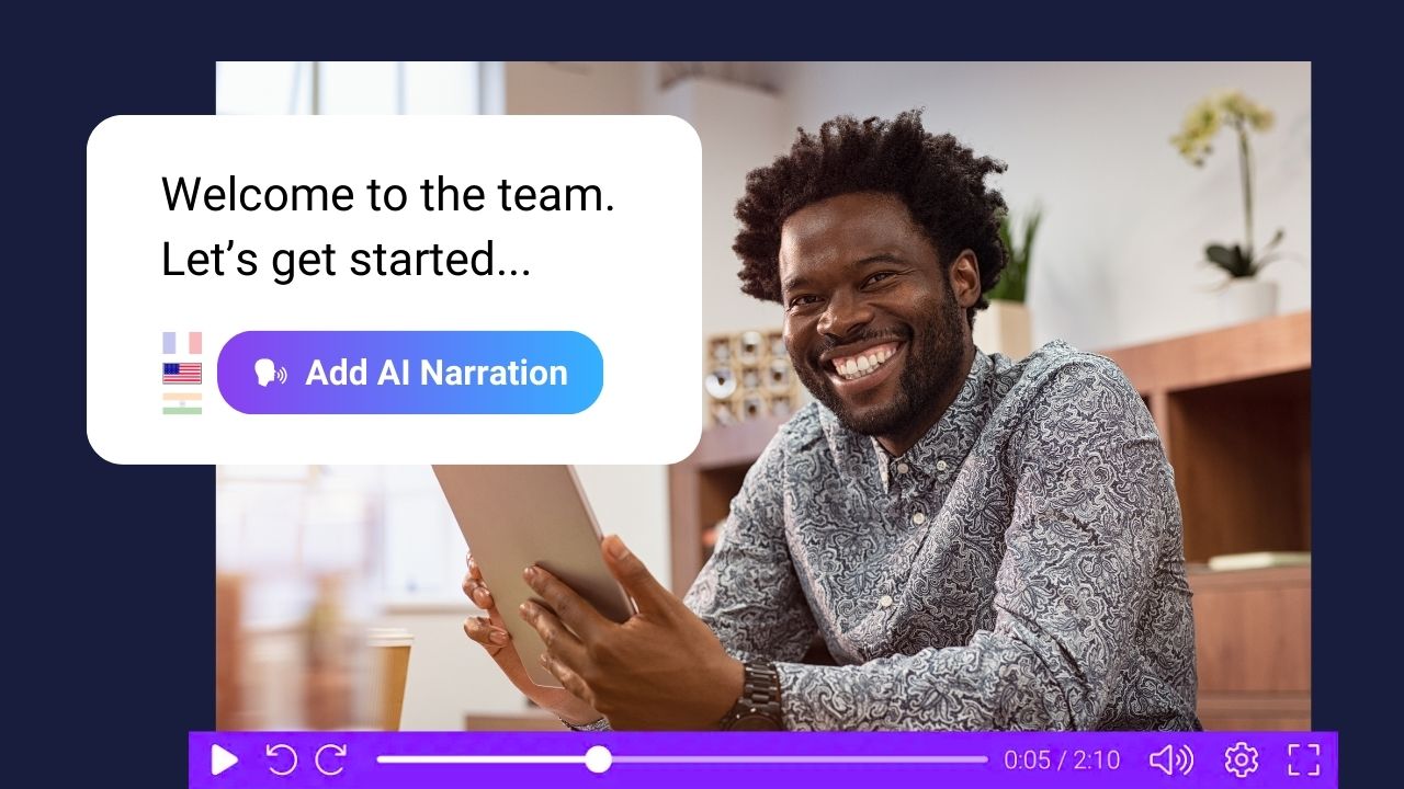 New: AI text-to-speech