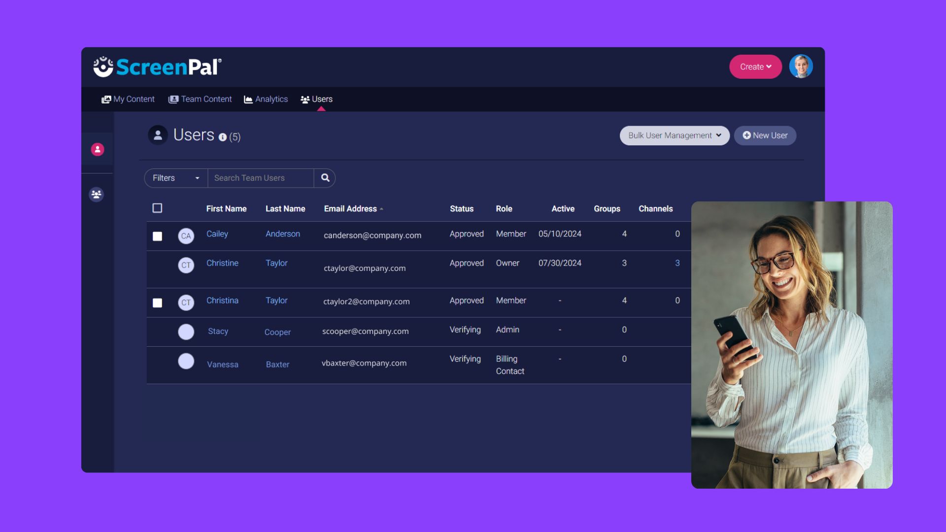 Get Started with a ScreenPal Team Plan