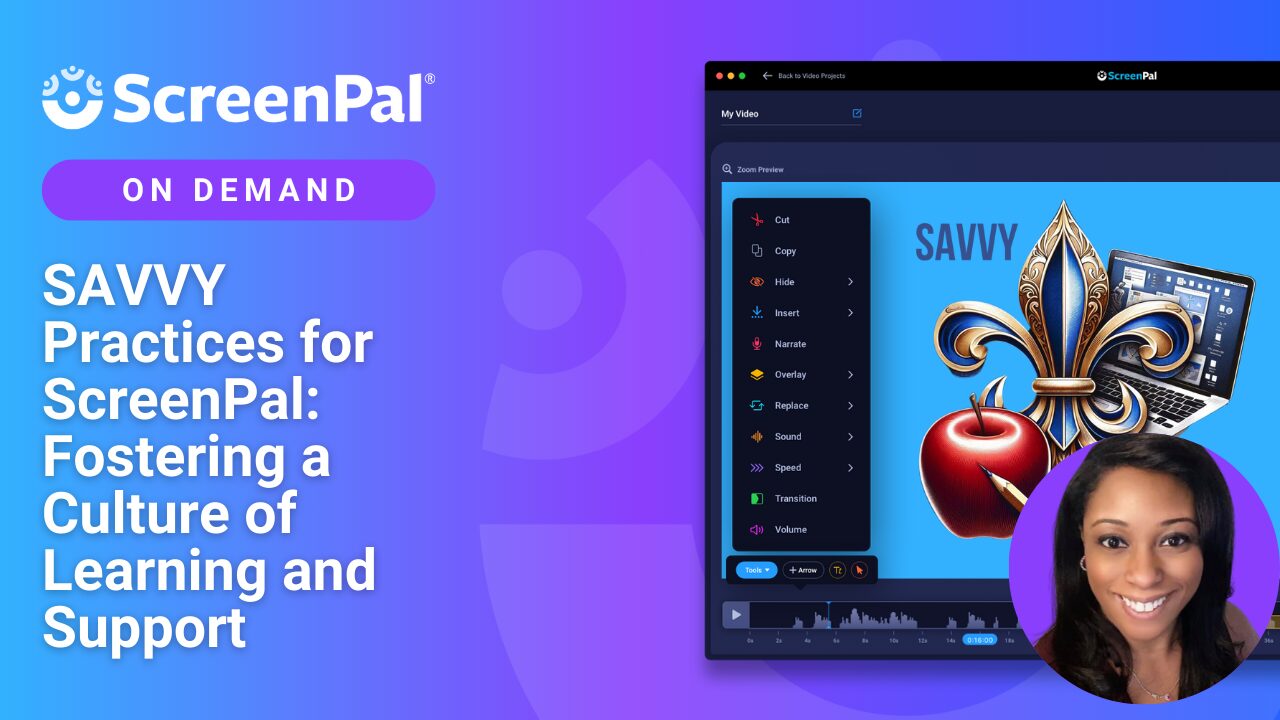 Getting started with ScreenPal webinarLevel 1 certification