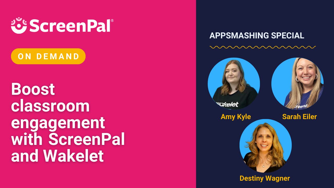 Getting started with ScreenPal webinarLevel 1 certification