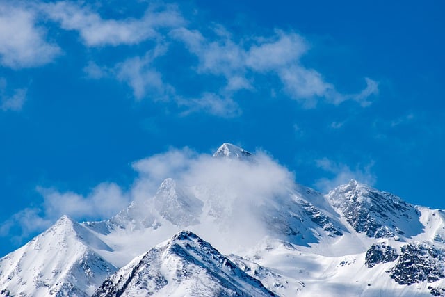 Mountain Nature Winter Season Hike