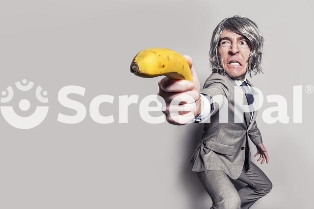 Suit Business Man Banana