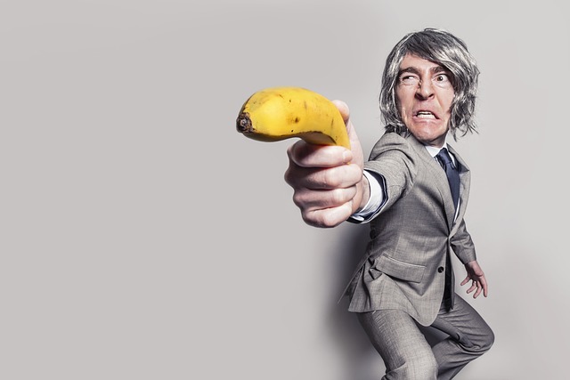 Suit Business Man Banana